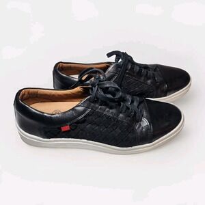 Marc Joseph New York Mens King Street Sz 7  Leather Brazil Luxury‎ Weave Sneaker